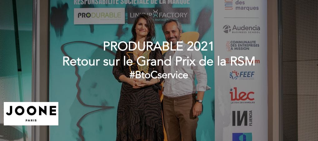 JOONE récompensé lors du 4ème Grand Prix de la RSM pour Doorz, un outil pour une transparence complète