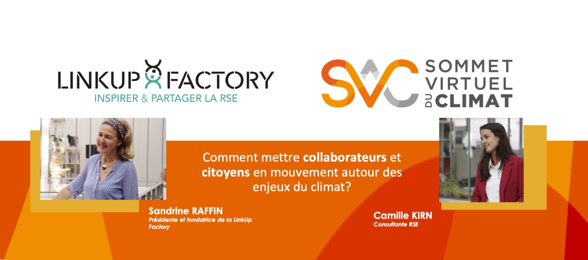 Retour sur l’atelier de la LinkUp Factory au Sommet Virtuel du Climat