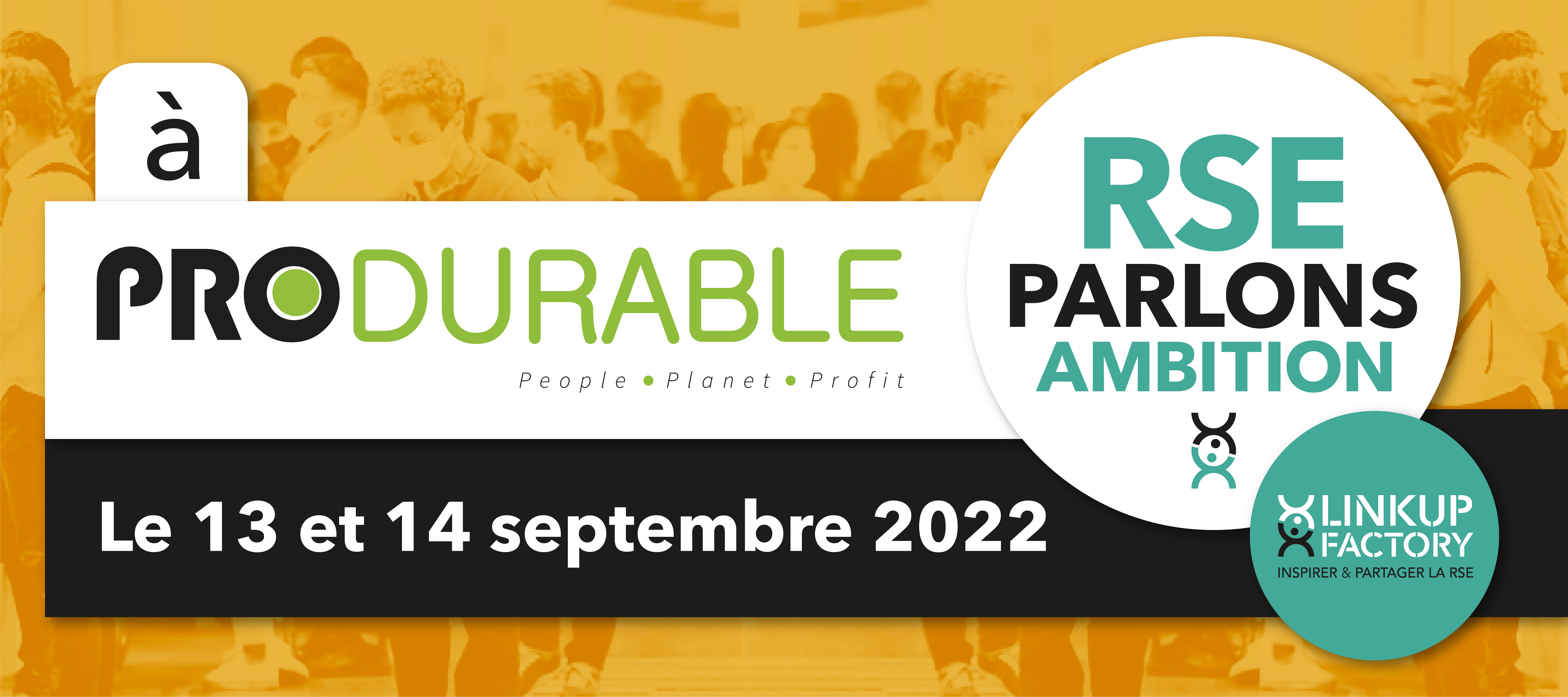 LinkUp vous invite à participer à ses ateliers lors du salon Produrable !