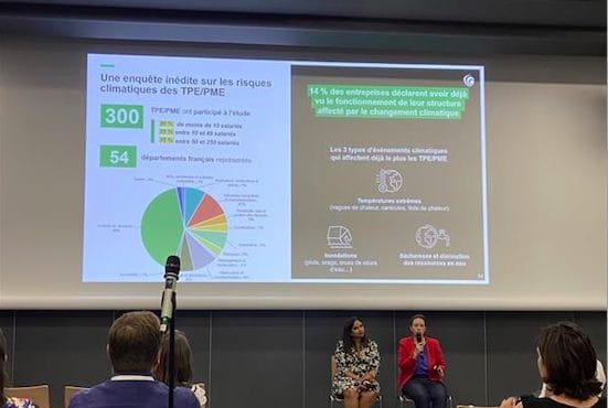 « La MAIF et Goodwill management présentent les risques climatiques pour les TPE et PME » (Atelier Produrable 2023)