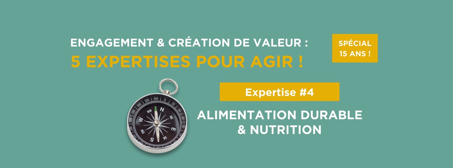 Alimentation durable & nutrition : Accompagner les acteurs de l’alimentaire pour instaurer une confiance durable